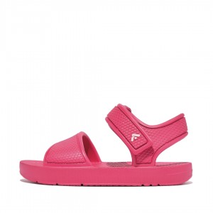 Kids' Fitflop Iqushion Eva Back-Strap Sandals Red | ZA-30VZMWRCA