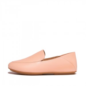 Women's Fitflop Allegro Loafers Pink | ZA-59PUTHWJI