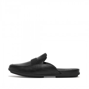 Women's Fitflop Gracie Microfibre Mules Black | ZA-29JLWVPNB