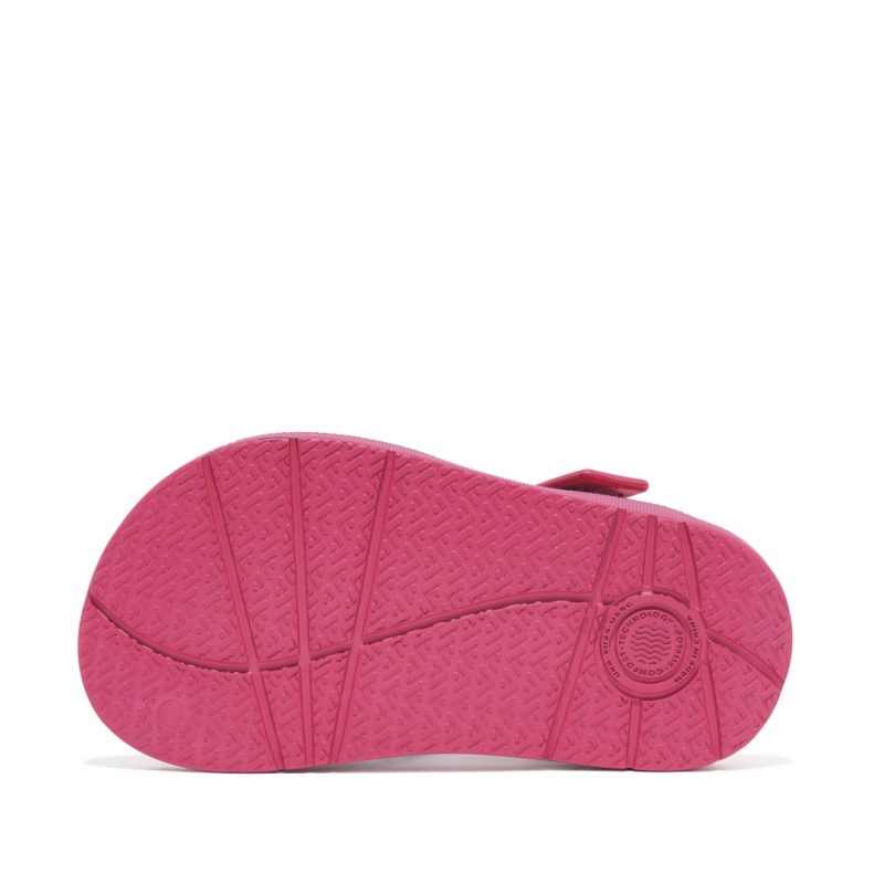 Kids' Fitflop Iqushion Eva Back-Strap Sandals Red | ZA-30VZMWRCA