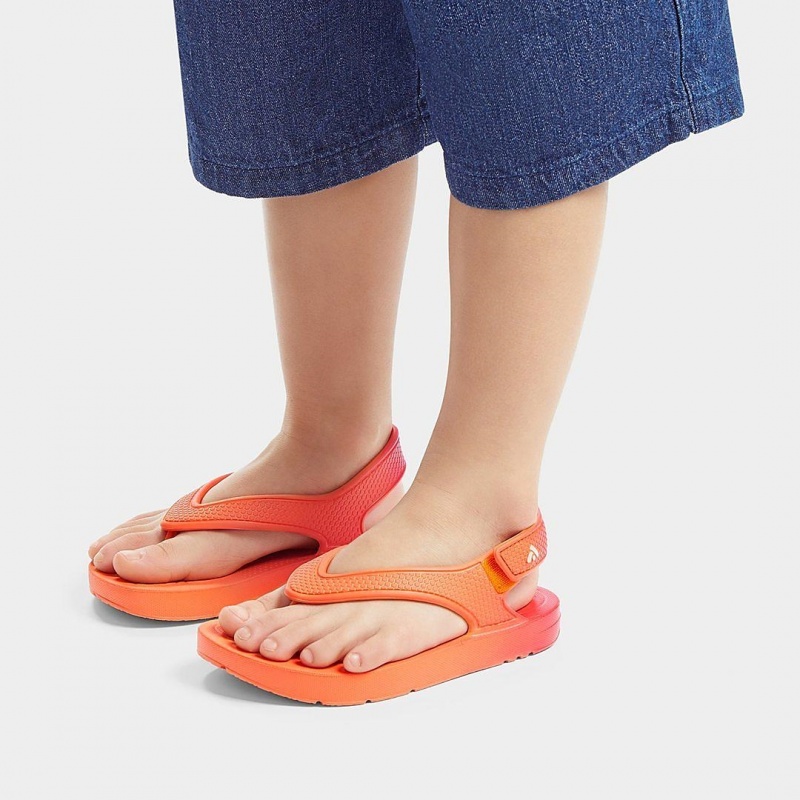 Kids' Fitflop Iqushion Eva Flip Flops Red | ZA-76PUMIWJS