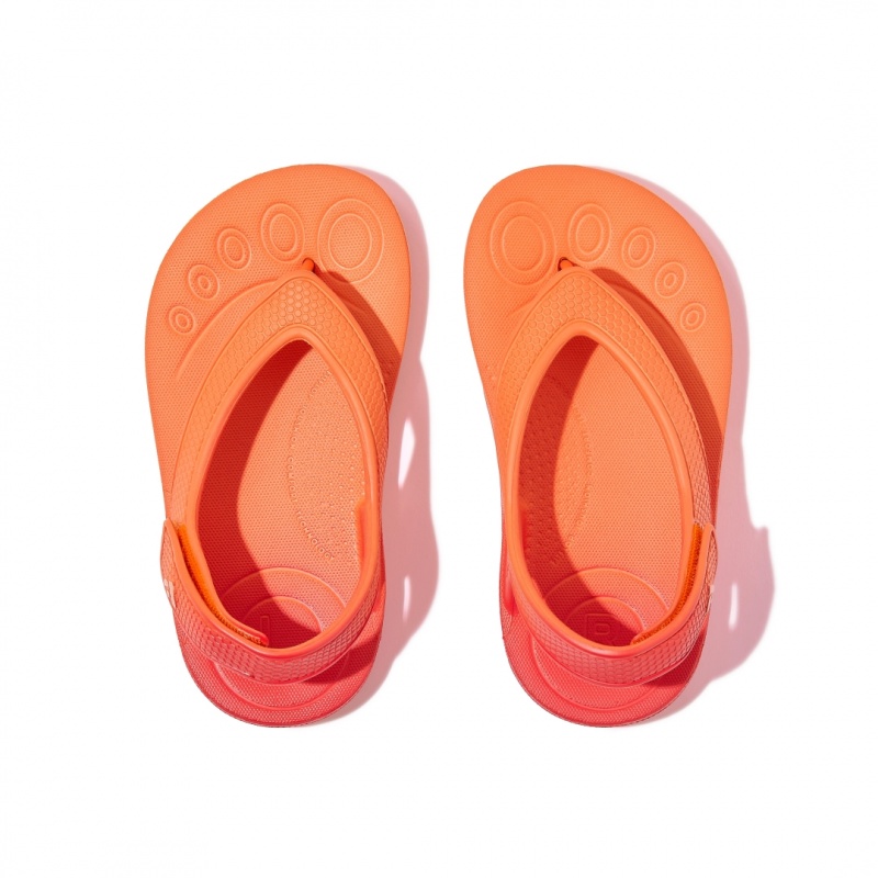 Kids' Fitflop Iqushion Eva Flip Flops Red | ZA-76PUMIWJS