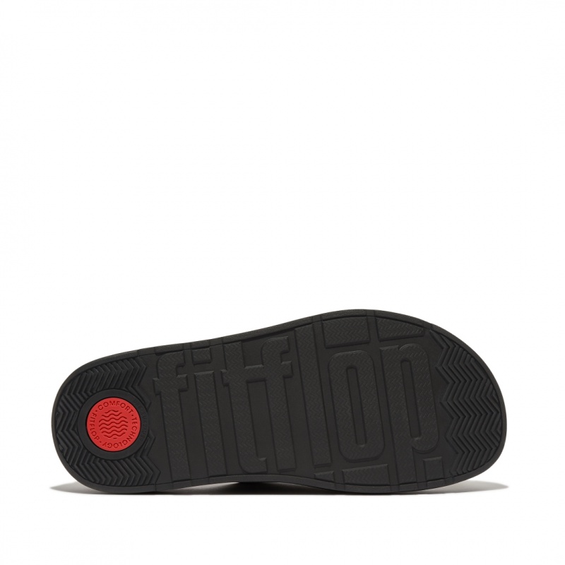 Men's Fitflop Gen-Ff Slides Black | ZA-82EQAIYRV