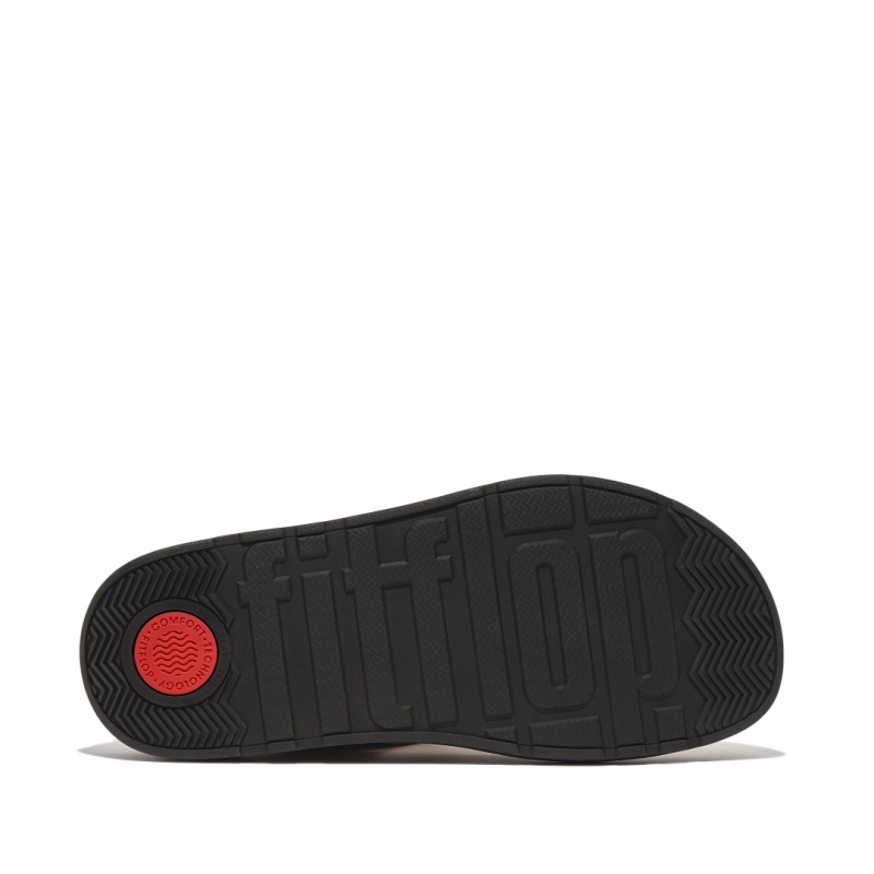 Men's Fitflop Gen-Ff Toe Thongs Black | ZA-03GMNHDEJ