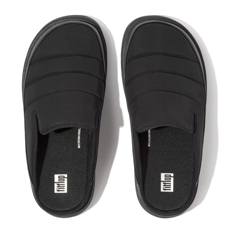 Women's Fitflop Gen-Ff Poly Mules Black | ZA-70IBDXVZT