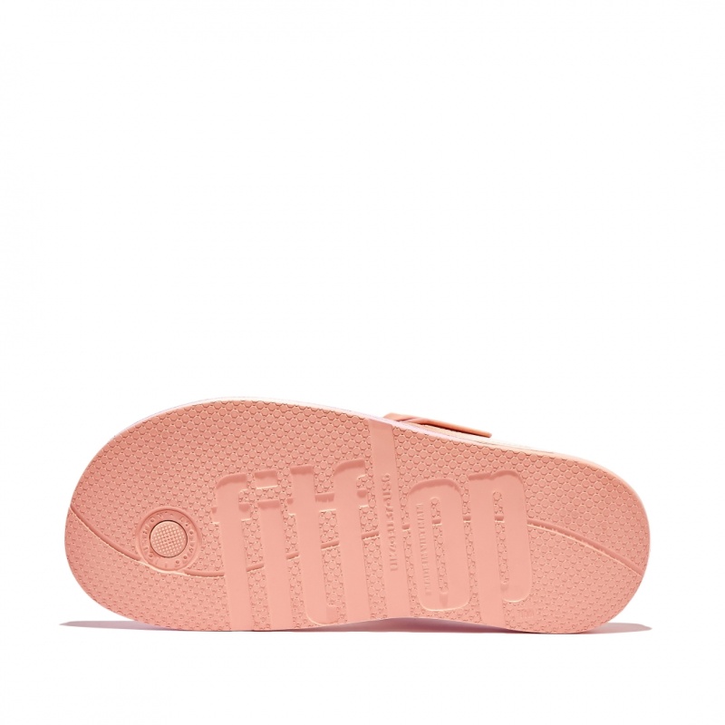 Women's Fitflop Iqushion Rubber Tpu Flip Flops Pink | ZA-27YCWXQAU