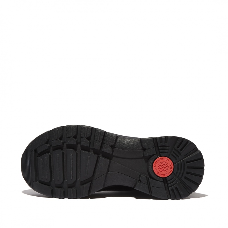 Women's Fitflop Neo-D-Hyker Walking Boots Black | ZA-08UDBISCM