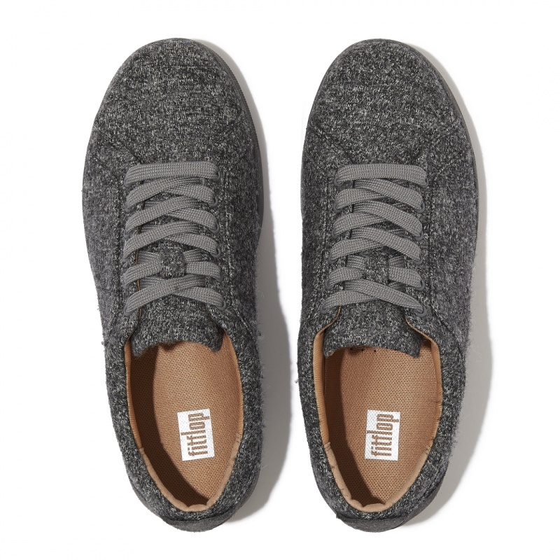 Women's Fitflop Rally Merino Wool Sneakers Grey | ZA-04CJWAOIG