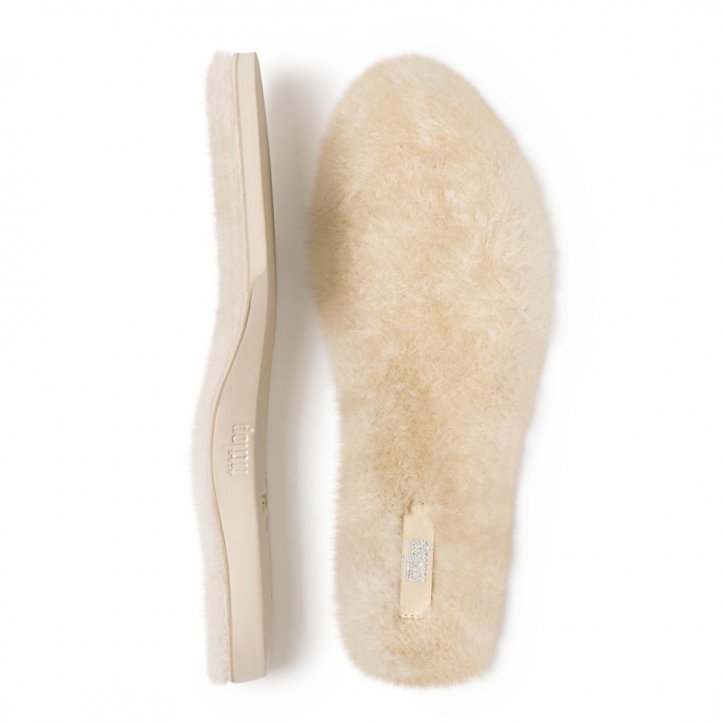 Women's Fitflop Wonderwelly Shearling Ankle Boots Insoles White | ZA-97LCPWYSV